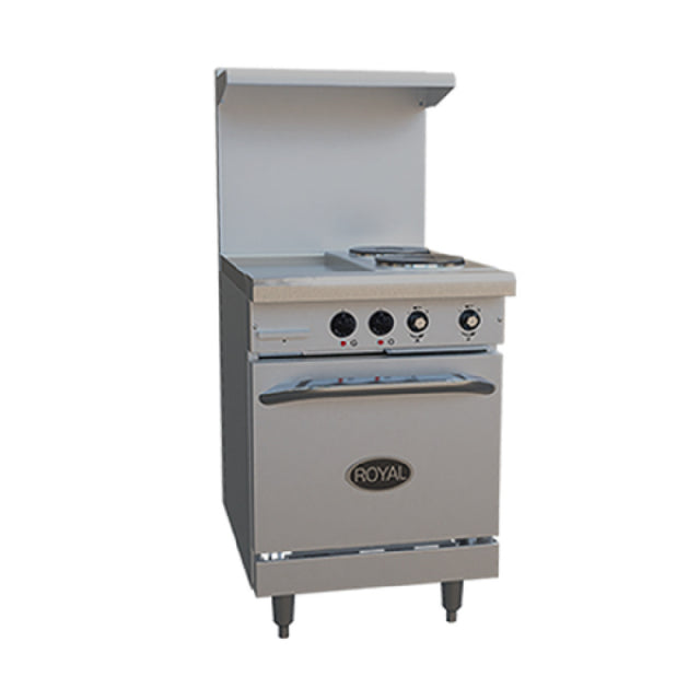 Royal Range Of California RRE-2GT12_208/60/1 Restaurant Range Electric 24"