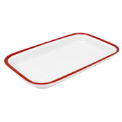 BauscherHepp TREW7414 Enamelware Collection Tray 1/4 GN Size 10-1/2"L X 6-1/2"W X 1-1/4"H