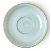 Bon Chef 2060052P-SB Tavola Saucer For Espresso Cup 4.5" Dia. X 1"H Alumina Vitrified