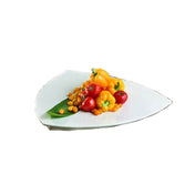 Bon Chef 9162ALLERGENLAVENDER Serving Plate 24" Triangle