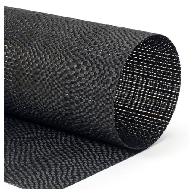 FOH XPM118BKV83 Metroweave® Placemat 16" X 12" Rectangle