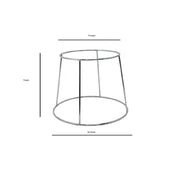 Omcan 80936 (80936) Pizza Stand/Riser 7.5" Upper Dia. 9.5" Lower Dia.