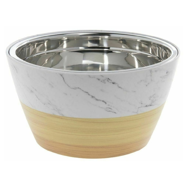 Hubert 88602 - Bowl, 12" Dia. X 6-1/2"H, Round