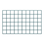 Quantum SG-1830P Store Grid Panel 30"W X 18"H Green Epoxy Antimicrobial Finish