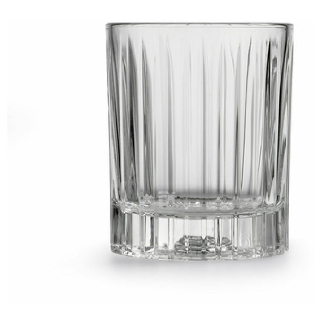 Libbey 2934VCP35 Double Old Fashioned Glass 12 Oz. Flashback (H 4-1/8" T 3-3/8" B 3-1/4" D 3-3/8") (12 Each Per Case)