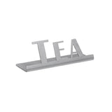 Service Ideas 1C-ST-TEA-SIGN Table Sign "Tea" 1"H X 3-1/2"W