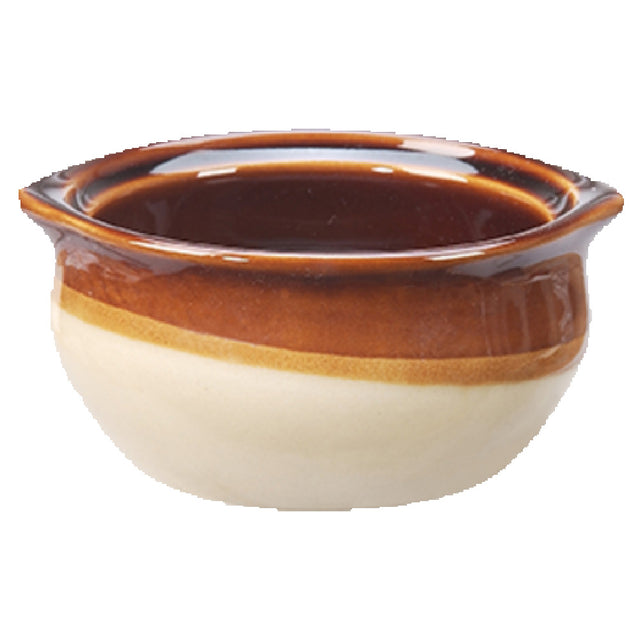 Vertex China OSC-12-CB Onion Soup Crock 12 Oz. 5-1/4" Dia.