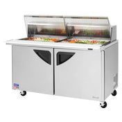Turbo Air TST-60SD-24-N-CL Super Deluxe Sandwich/Salad Mega Top Unit With Clear Lids