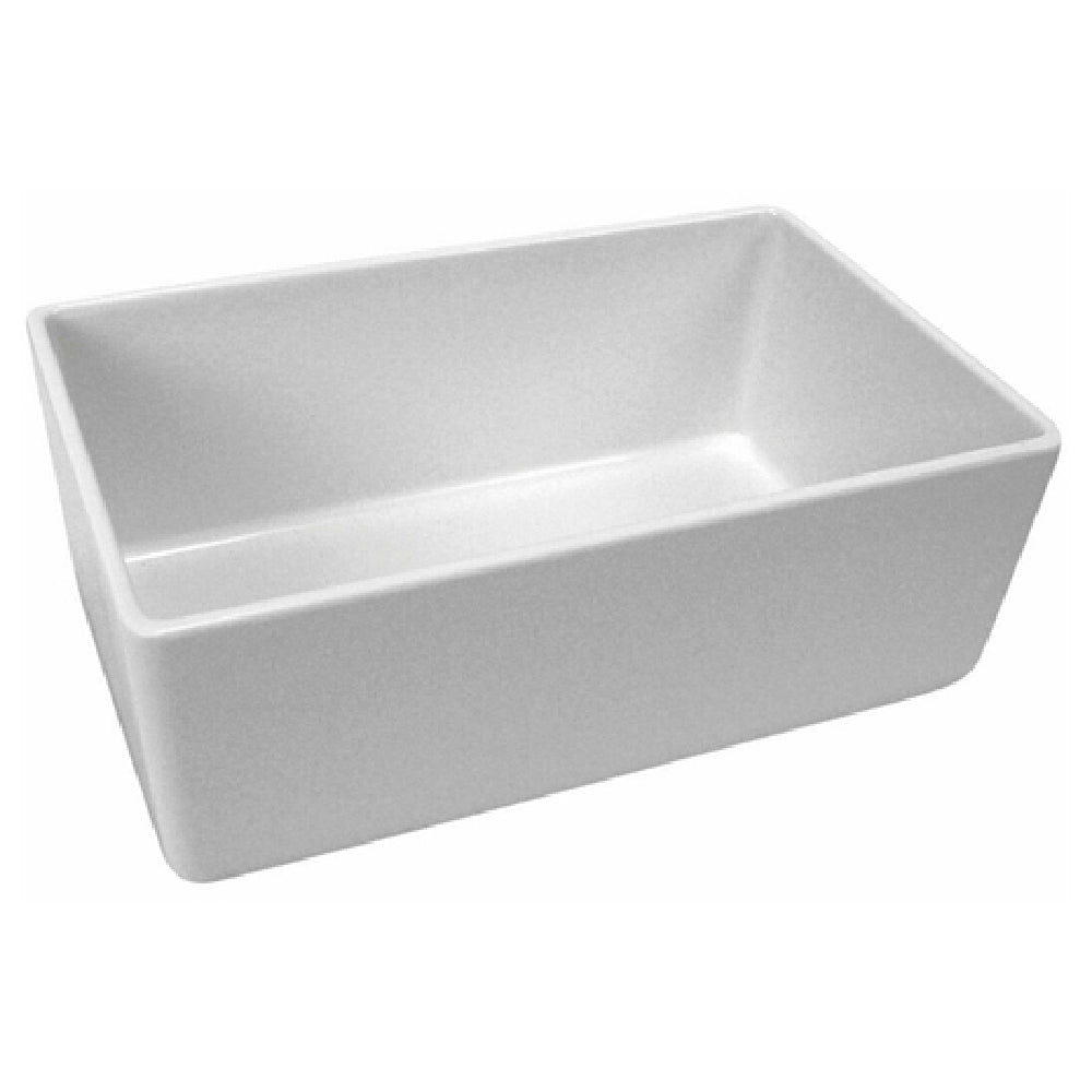 BauscherHepp TPO4312 Chunky Collection Deli Crock 3-3/8 Qt. 10-1/4"L X 6-1/2"W X 4"H