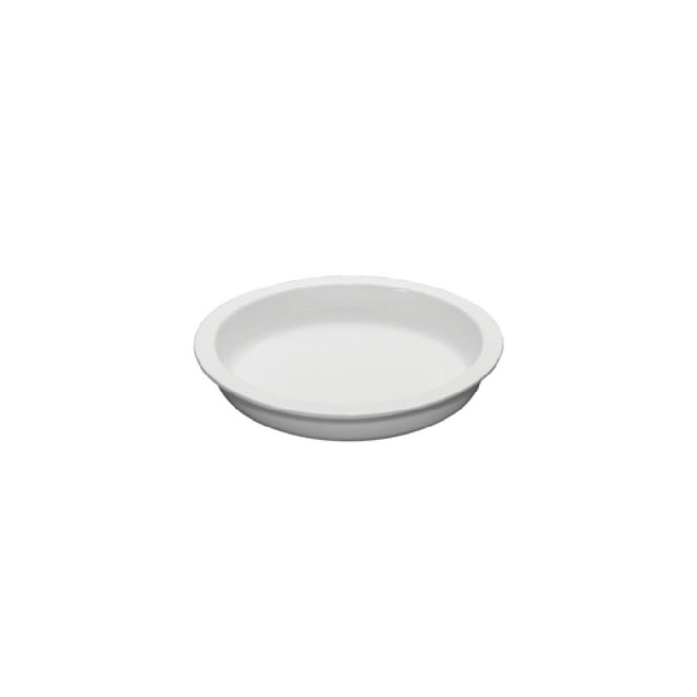 FOH BHO159WHP18 Smart Buffet Ware® 15.25" Round X 2.5" Porcelain Food Pan 5.25 Qt