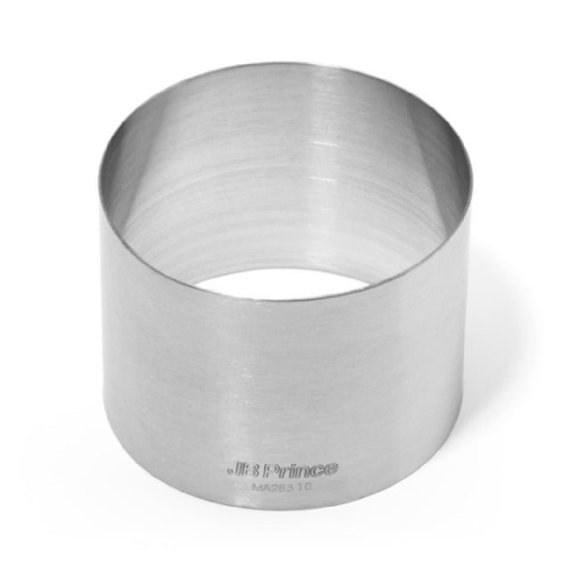 JB Prince MA283 10 JB Price Seamless Ring 3-9/10" Dia. X 2-9/10"H Round
