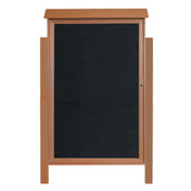 Aarco PLD5438LDPP-5 Message Center 38"W X 54"H Freestanding