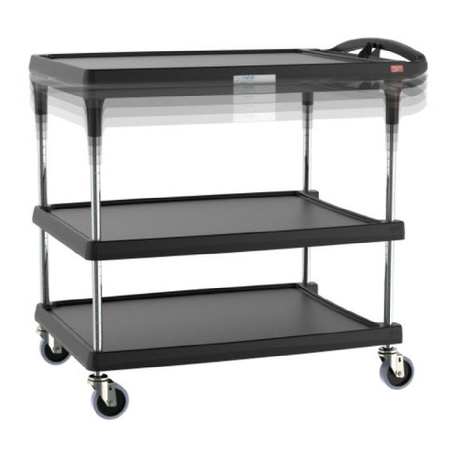 Metro MY2636-35BL-PL MyCart® Plus Series Utility Cart (3) Shelves