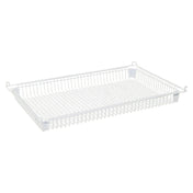 Quantum PS-WB22143 Partition Store 14"W X 22"D X 3"H Wire Basket