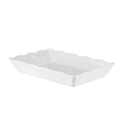 CAC China MLSC-RT341-W Platter 13-3/4"W X 9"D X 2-1/2"H Rectangular