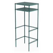 Metro CR243074PRH2 Super Erecta Pro® Housing Unit 30"W X 24"D (2) Overhead Shelves With Removable Polymer Shelf Mat