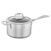 Zwilling 66735-203 Clad CFX Saucepan 4 Qt. With Tempered Glass Strainer Lid