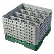 Cambro 16S1114119 Camrack® Glass Rack With (6) Soft Gray Extenders Full Size