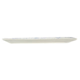 CAC China ATC-RT51 Atlantic Seashell Platter 14-1/2"L X 8-1/4"W X 1-1/4"H Rectangular