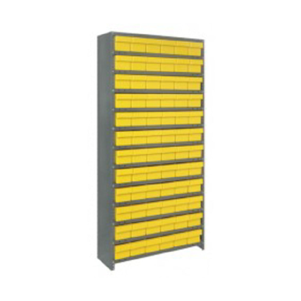 Quantum CL1875-602_YELLOW - Shelving Unit, Closed, 18"D X 36"L X 75"H