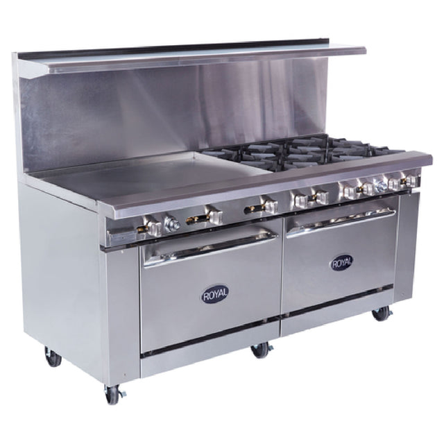 Royal Range Of California RR-6G36-C_NAT Restaurant Range Gas 72"