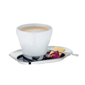 BauscherHepp 06.2527.6040 Latte Set Includes: (6) 7-1/2" X 4-3/4" 18/10 Stainless Steel Serving Trays