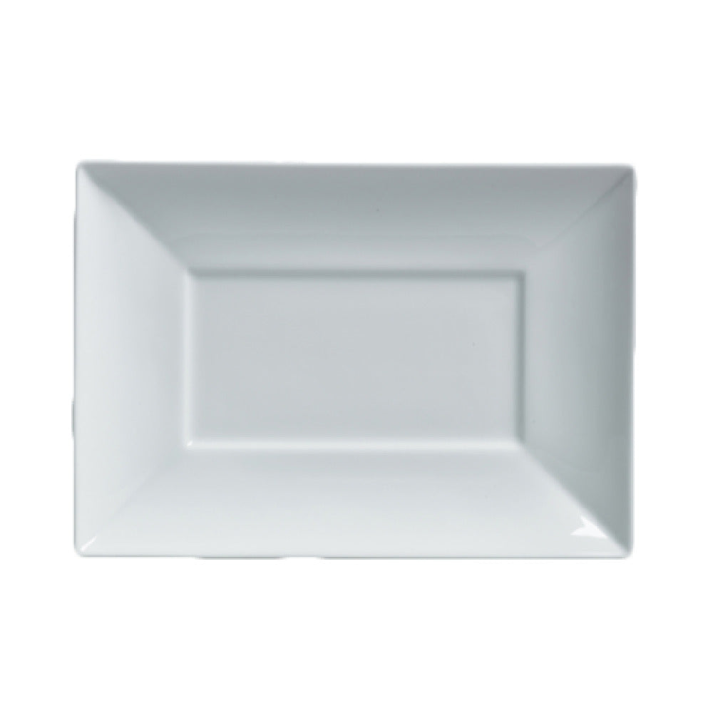 Steelite 6301P325 Rectangle Plate 8.25" X 6.875"Duo Rene Ozorio