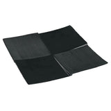 Yanco BP-5109 Black Pearl Display Plate 9"L X 9"W Square