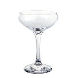 Yanco AS-408 Aqua Spirits Cocktail Coupe 8.5 Oz. 3 3/4"W X 4 1/8"D X 6"H