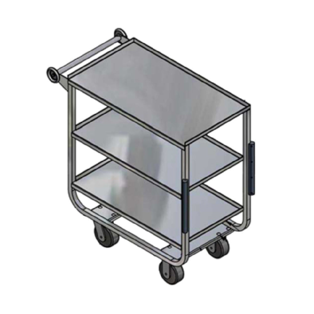 Winholt UC-3-2133SS Utility Cart Three Shelves 500 Lbs Per Shelf