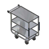 Winholt UC-3-2133SS Utility Cart Three Shelves 500 Lbs Per Shelf