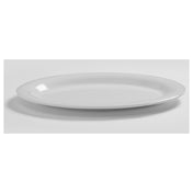 American Metalcraft DPL12WH Serving Platter 12"L X 9"W X 7/8"H Oval