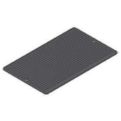 Tecnoeka KPGR11A Striped Heavy Plate With Non-stick Coating 1/1 GN