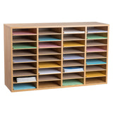 Alpine Industries ADI500-36-MEO Paper Sorter/Literature File Organizer 36 Compartment