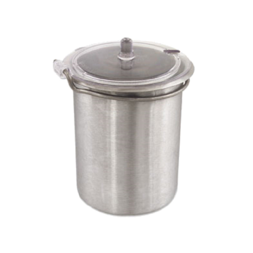 Alegacy Foodservice Products HC20X Hinged Cover 4-1/2" Dia. Fits Under Rim Of Container