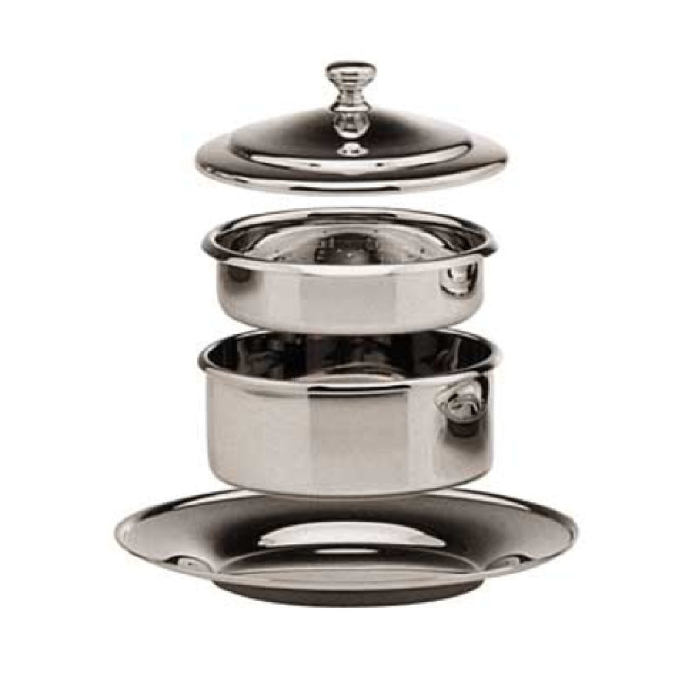 BauscherHepp 60.7426.0000 Butter Dish 5-3/4" Dia. (146mm) X 2-11/16"H (69mm)
