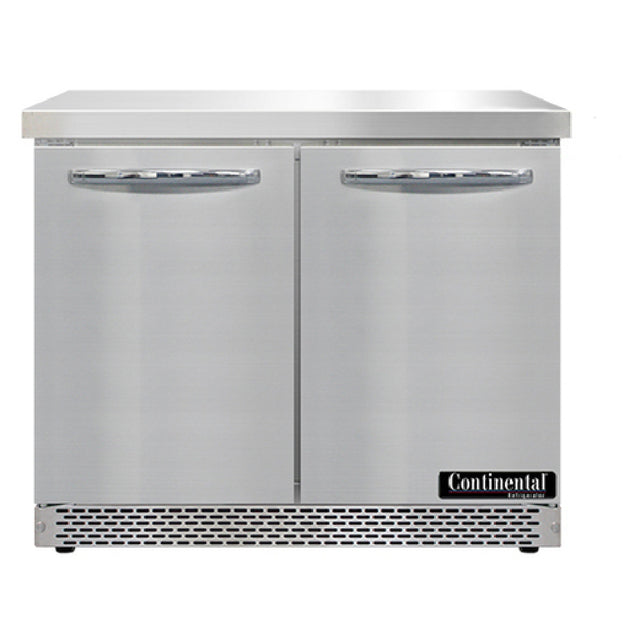 Continental Refrigerator SW36N-FB Work Top Refrigerator Front Breather 36"W