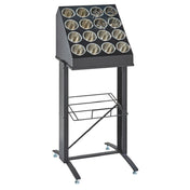 Cal Mil 2003-13 Bulk Utensil Holder Frame Only 21-1/2"W X 24"D X 36"H (16) Compartment