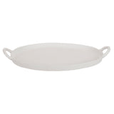 Bon Chef 80112IVY Tray 18-15/16" X 13" X 1-5/8"H Oval