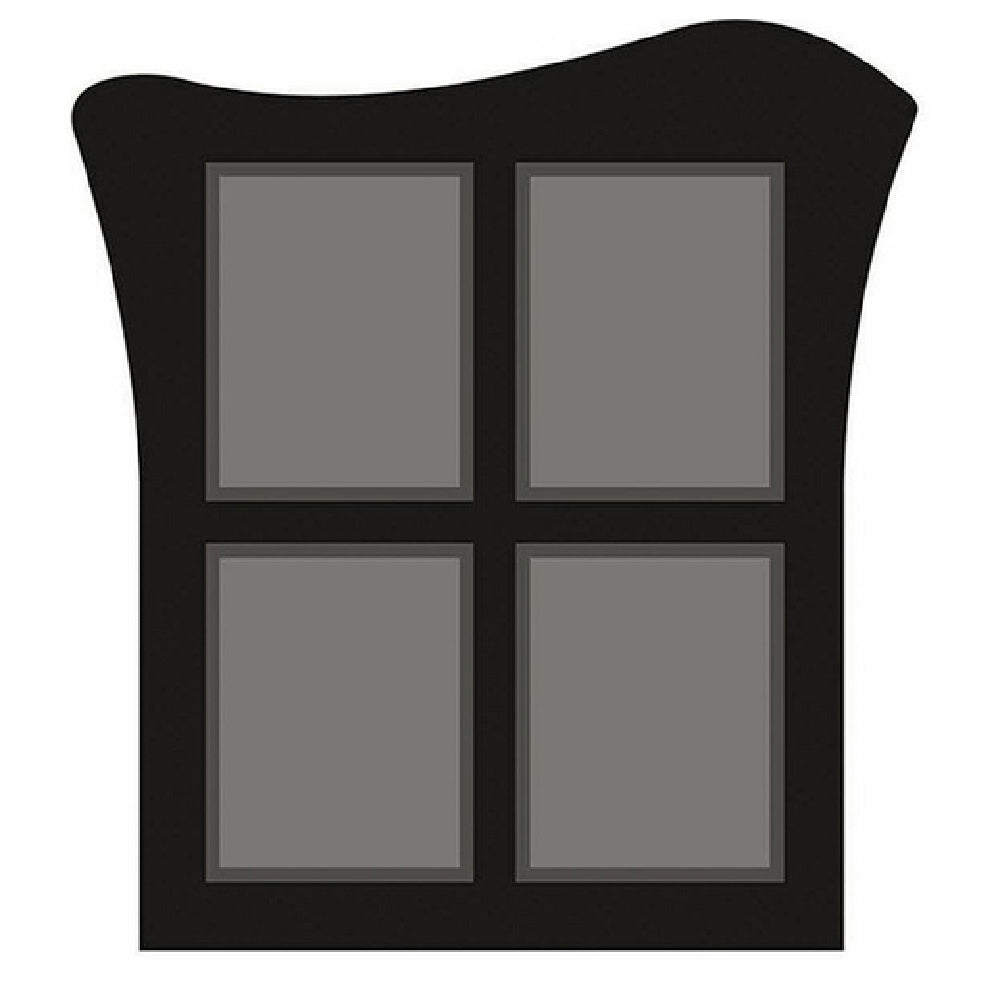 Hubert 70823 - Sign Holder, Wall-mount, 23" X 2" X 32"H Overall