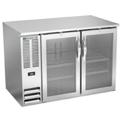Beverage Air BB48HC-FG-S - Refrigerated Food Rated Back Bar Storage Cabinet, Two-section