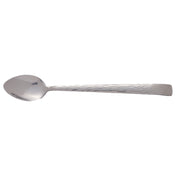 International Tableware SP-115 Ice Tea Spoon 7-1/2"L Stainless Steel 18/0 Hammered Finish
