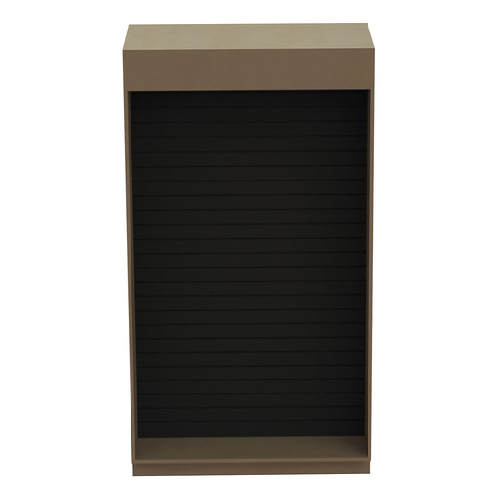 Hubert 64372 - Expressly Hubert® Micro Market Slatwall Snack Kiosk - 48"W X 26 3/4"D X 88"H