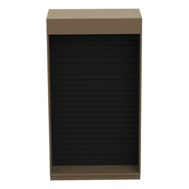 Hubert 64372 - Expressly Hubert® Micro Market Slatwall Snack Kiosk - 48"W X 26 3/4"D X 88"H