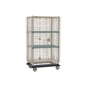 Metro MQSEC53LE-2MQ - MetroMax® Q Security Unit, Mobile, 39-1/8"W X 28-1/16"D X 68-1/2"H