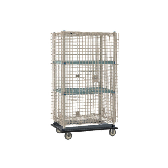 Metro MQSEC53LE-2MQ - MetroMax® Q Security Unit, Mobile, 39-1/8"W X 28-1/16"D X 68-1/2"H