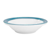 CAC China R-11-BLU Rainbow Fruit Dish 4-3/4oz. 4-3/4" Dia. X 1"H