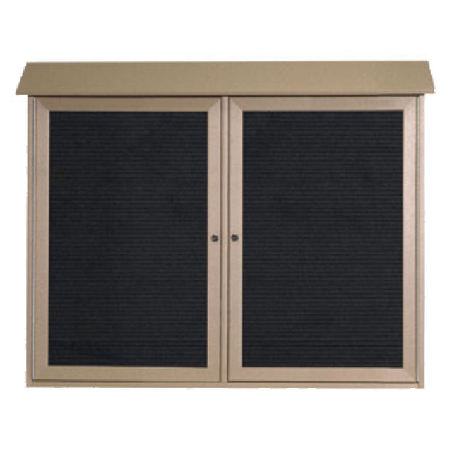 Aarco PLD3645-2L-8 Message Center 45"W X 36"H Wall Mounted