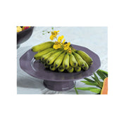 Bon Chef 90979113PLUM Prism Underliner Plate 13" X 3-1/4"H With Pedestal