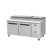 Arctic Air APP71R Pizza Prep Table Two-section 71"W